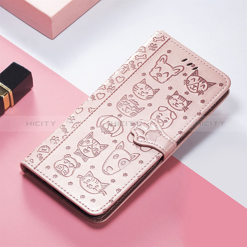 Funda de Cuero Cartera con Soporte Patron de Moda Carcasa S05D para Huawei Honor Magic5 5G