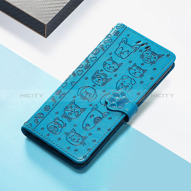 Funda de Cuero Cartera con Soporte Patron de Moda Carcasa S05D para Huawei Honor Magic5 5G