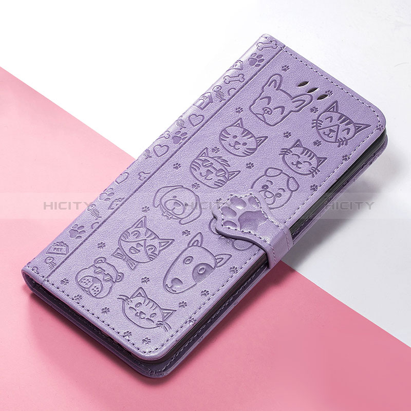 Funda de Cuero Cartera con Soporte Patron de Moda Carcasa S05D para Huawei Nova 9