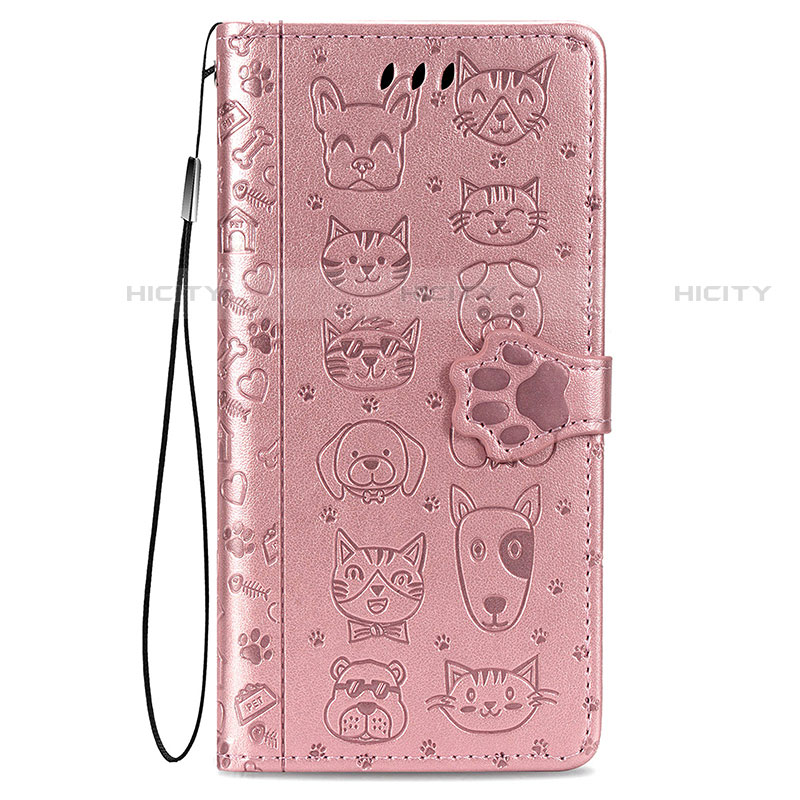 Funda de Cuero Cartera con Soporte Patron de Moda Carcasa S05D para Samsung Galaxy S21 5G