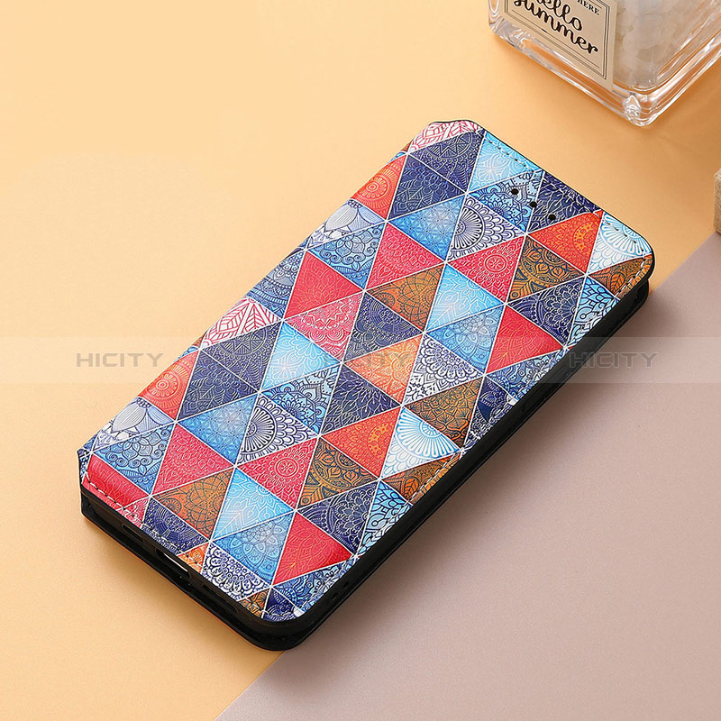 Funda de Cuero Cartera con Soporte Patron de Moda Carcasa S06D para Google Pixel 5a 5G