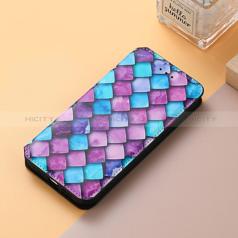 Funda de Cuero Cartera con Soporte Patron de Moda Carcasa S06D para Huawei Honor 50 5G