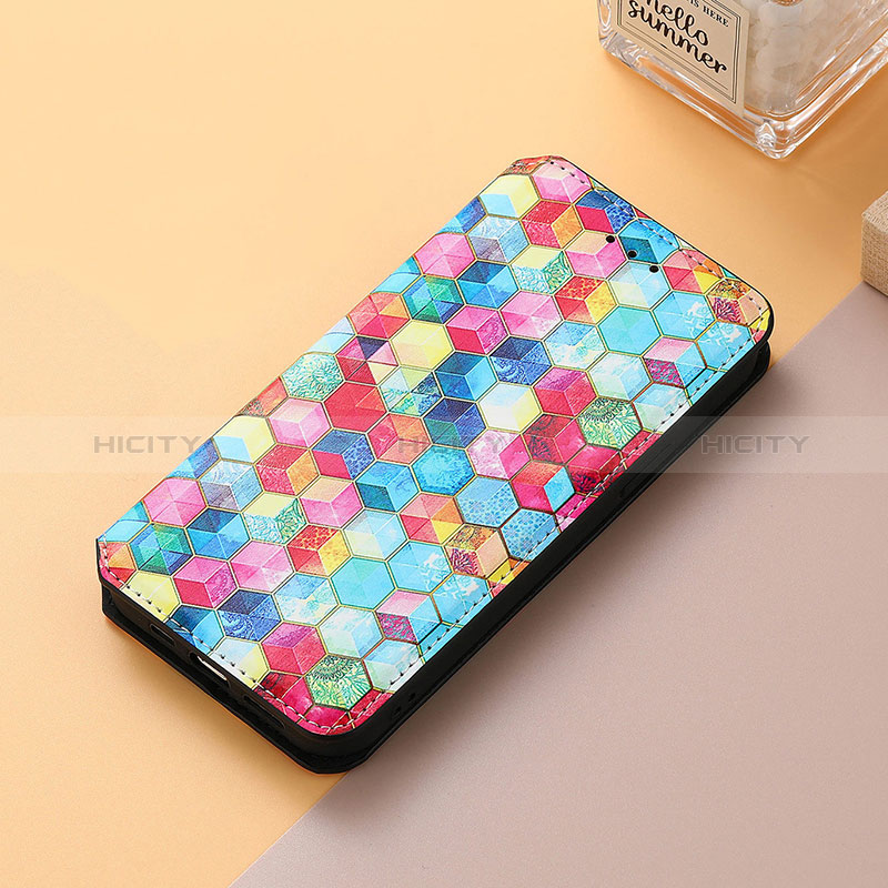 Funda de Cuero Cartera con Soporte Patron de Moda Carcasa S06D para Huawei Honor X30i