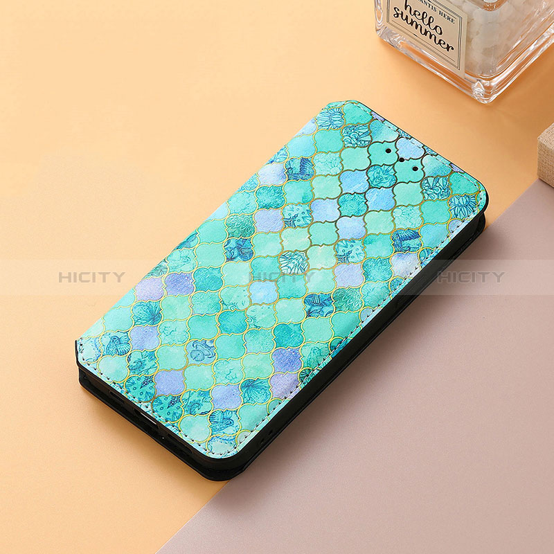 Funda de Cuero Cartera con Soporte Patron de Moda Carcasa S06D para Huawei Nova 10