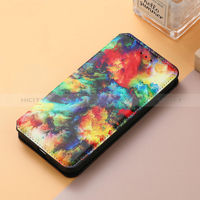 Funda de Cuero Cartera con Soporte Patron de Moda Carcasa S06D para Huawei Nova 10 SE Multicolor