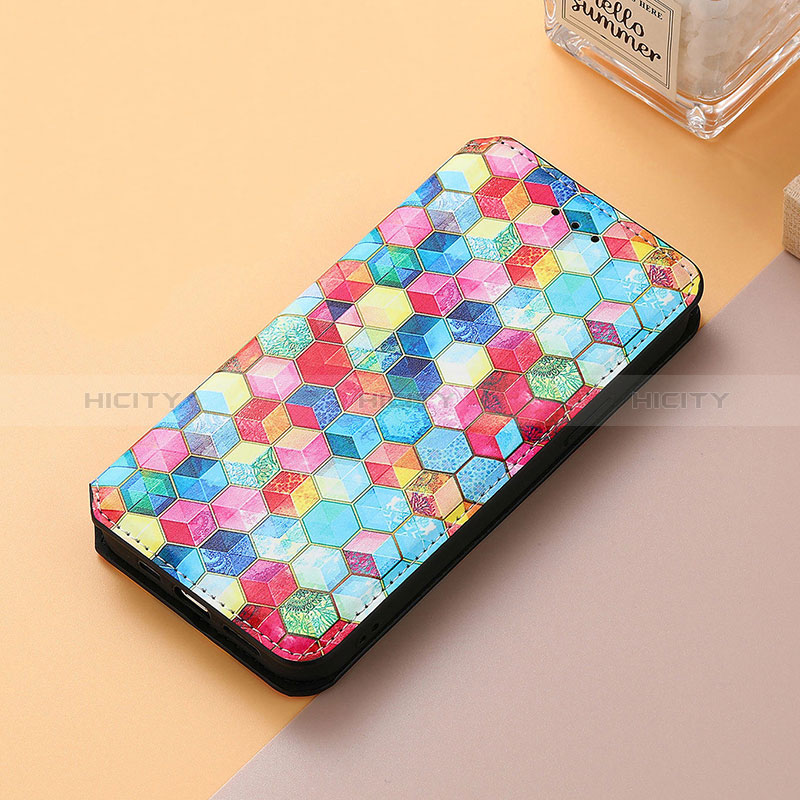 Funda de Cuero Cartera con Soporte Patron de Moda Carcasa S06D para Huawei Nova Y61