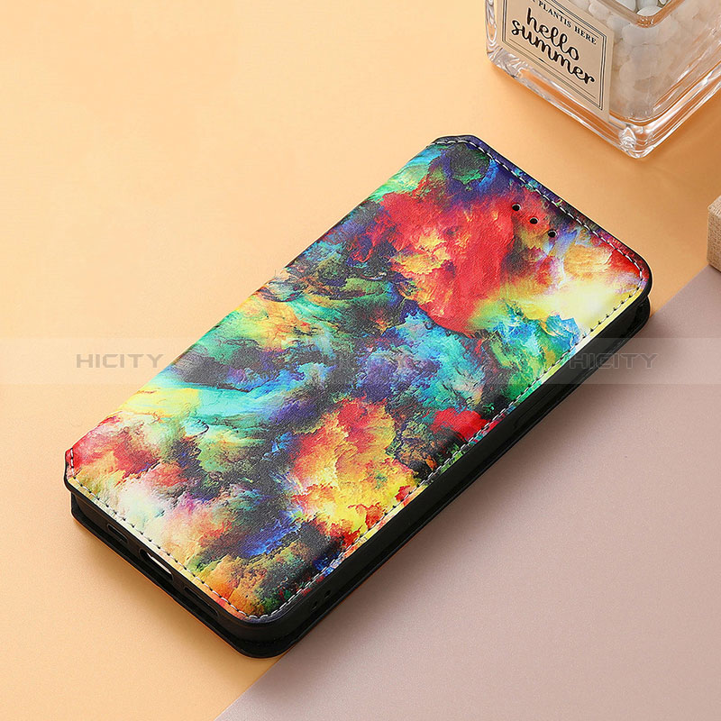 Funda de Cuero Cartera con Soporte Patron de Moda Carcasa S06D para Huawei Nova Y70