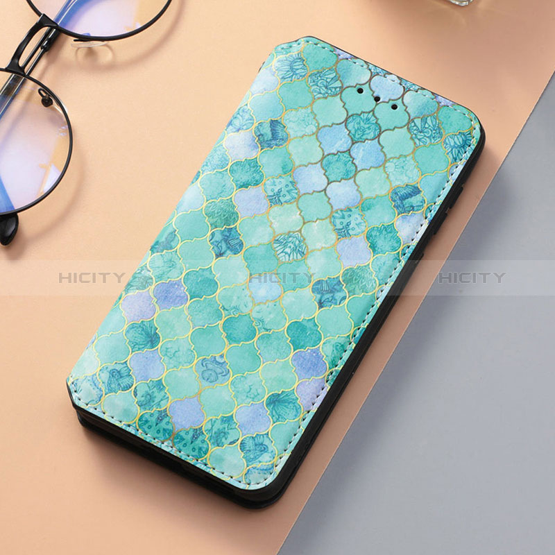 Funda de Cuero Cartera con Soporte Patron de Moda Carcasa S06D para Samsung Galaxy S24 Plus 5G