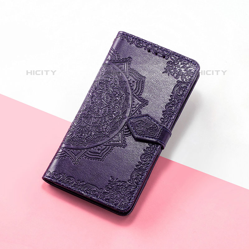 Funda de Cuero Cartera con Soporte Patron de Moda Carcasa S07D para Google Pixel 6a 5G