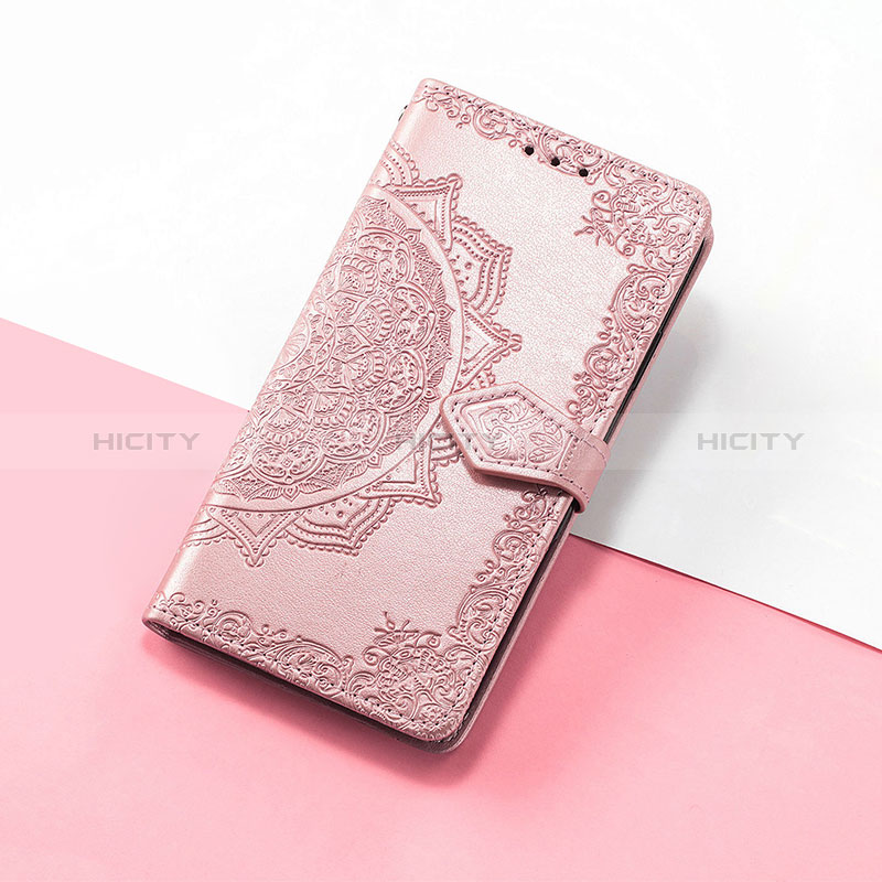 Funda de Cuero Cartera con Soporte Patron de Moda Carcasa S07D para Huawei Enjoy 50z