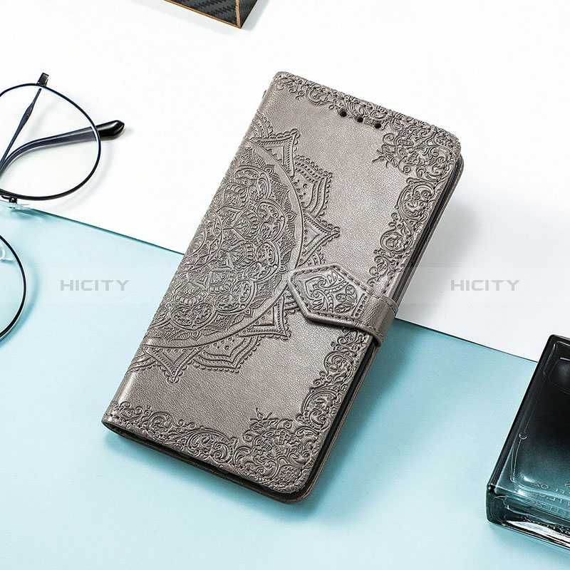 Funda de Cuero Cartera con Soporte Patron de Moda Carcasa S07D para Huawei Honor 80 Pro 5G