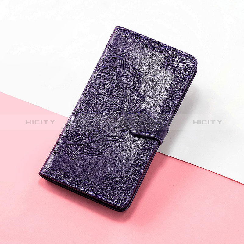 Funda de Cuero Cartera con Soporte Patron de Moda Carcasa S07D para Huawei Nova 10 SE