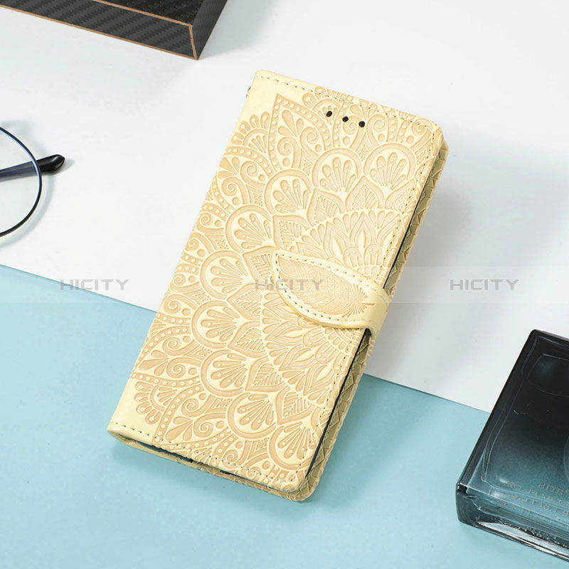 Funda de Cuero Cartera con Soporte Patron de Moda Carcasa S08D para Huawei Honor 60 SE 5G