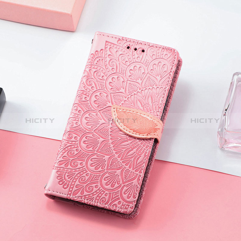 Funda de Cuero Cartera con Soporte Patron de Moda Carcasa S08D para Huawei Honor Magic3 5G