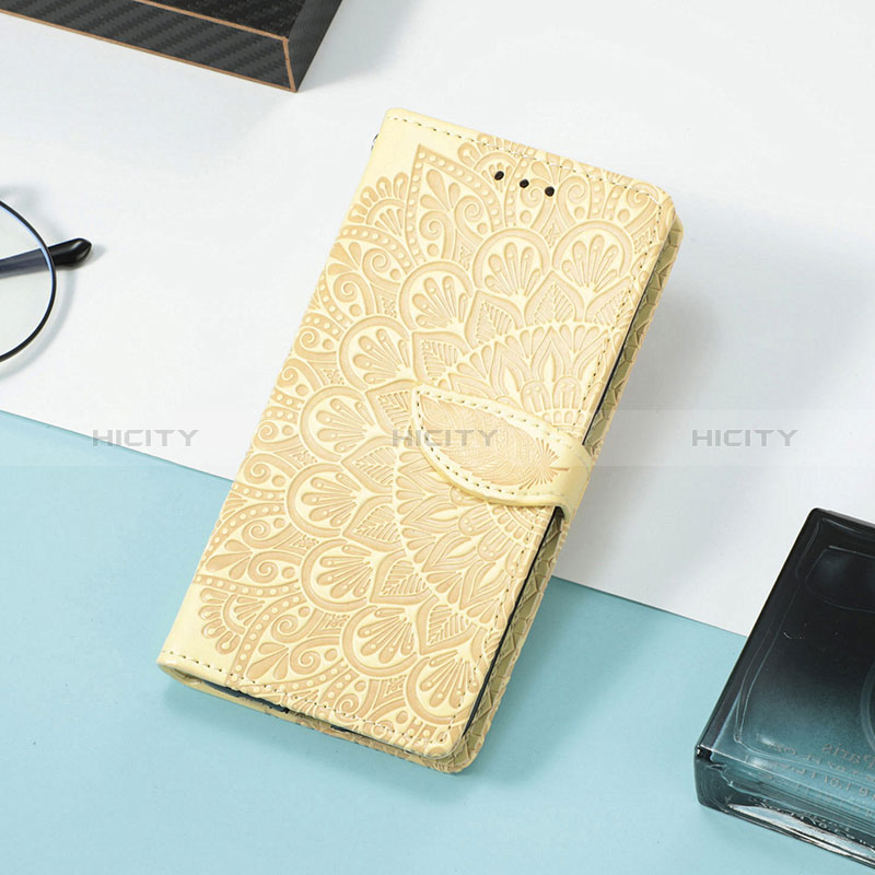 Funda de Cuero Cartera con Soporte Patron de Moda Carcasa S08D para Huawei Honor Magic3 5G