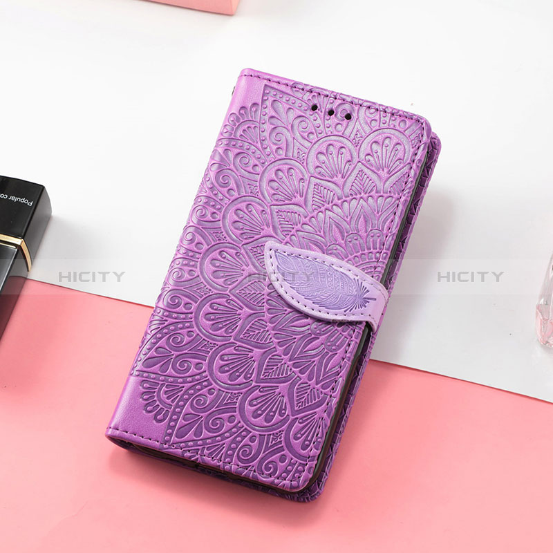 Funda de Cuero Cartera con Soporte Patron de Moda Carcasa S08D para Huawei Honor X10 Max 5G