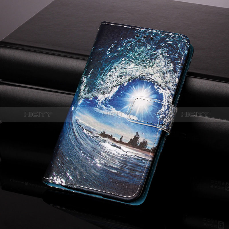 Funda de Cuero Cartera con Soporte Patron de Moda Carcasa Y01B para Samsung Galaxy A21s