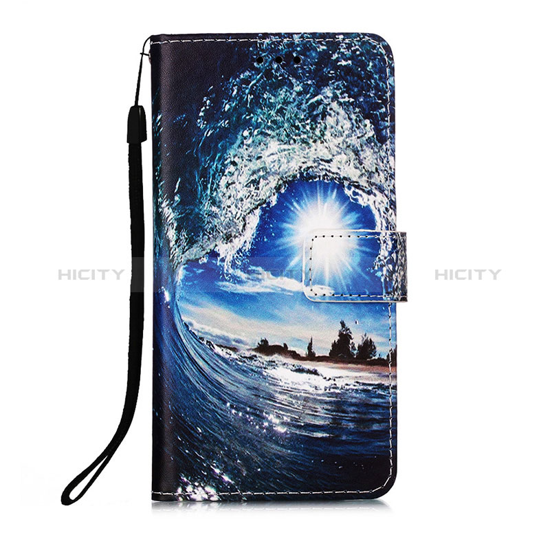 Funda de Cuero Cartera con Soporte Patron de Moda Carcasa Y01B para Samsung Galaxy A21s