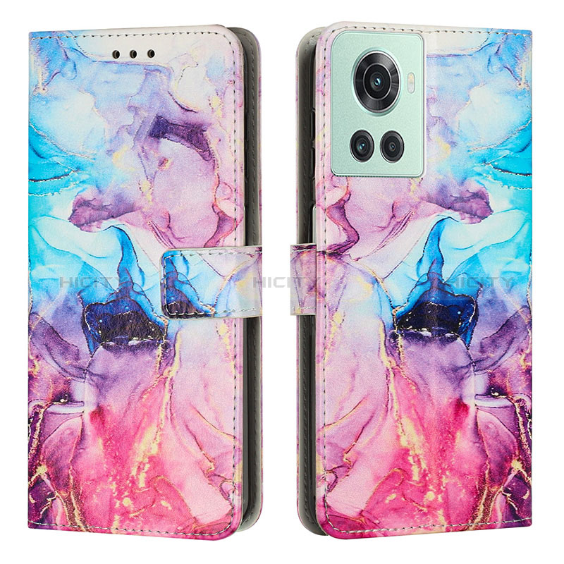 Funda de Cuero Cartera con Soporte Patron de Moda Carcasa Y01X para OnePlus Ace 5G Multicolor