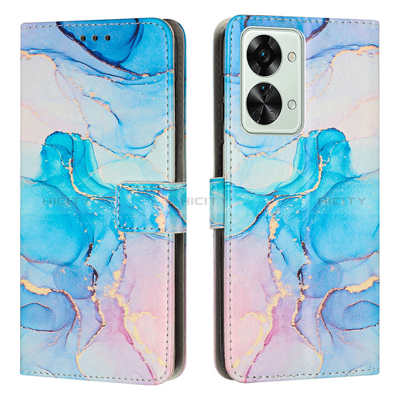 Funda de Cuero Cartera con Soporte Patron de Moda Carcasa Y01X para OnePlus Nord 2T 5G