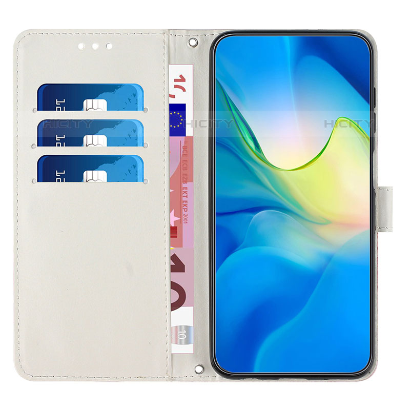 Funda de Cuero Cartera con Soporte Patron de Moda Carcasa Y01X para Samsung Galaxy A03