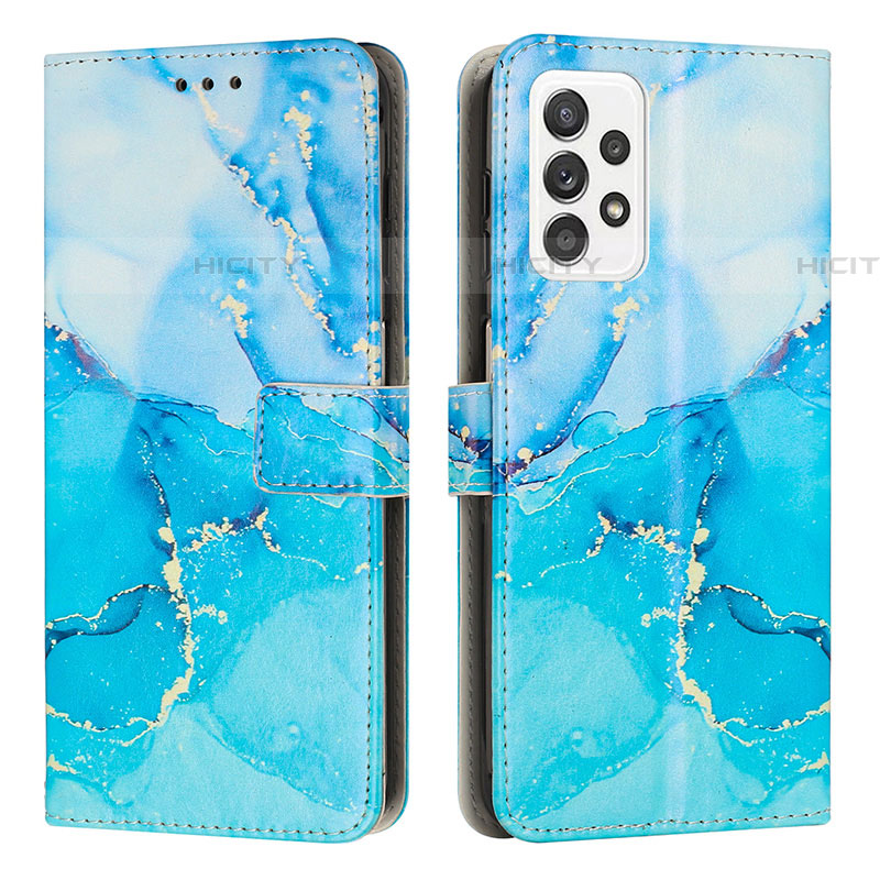 Funda de Cuero Cartera con Soporte Patron de Moda Carcasa Y01X para Samsung Galaxy A52 4G