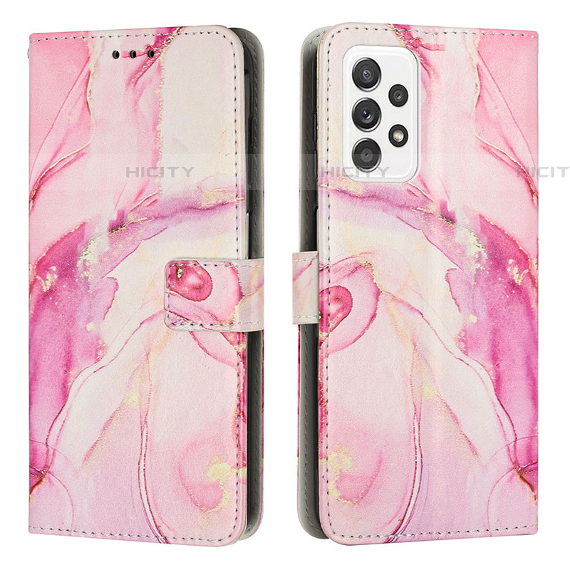 Funda de Cuero Cartera con Soporte Patron de Moda Carcasa Y01X para Samsung Galaxy A52 4G