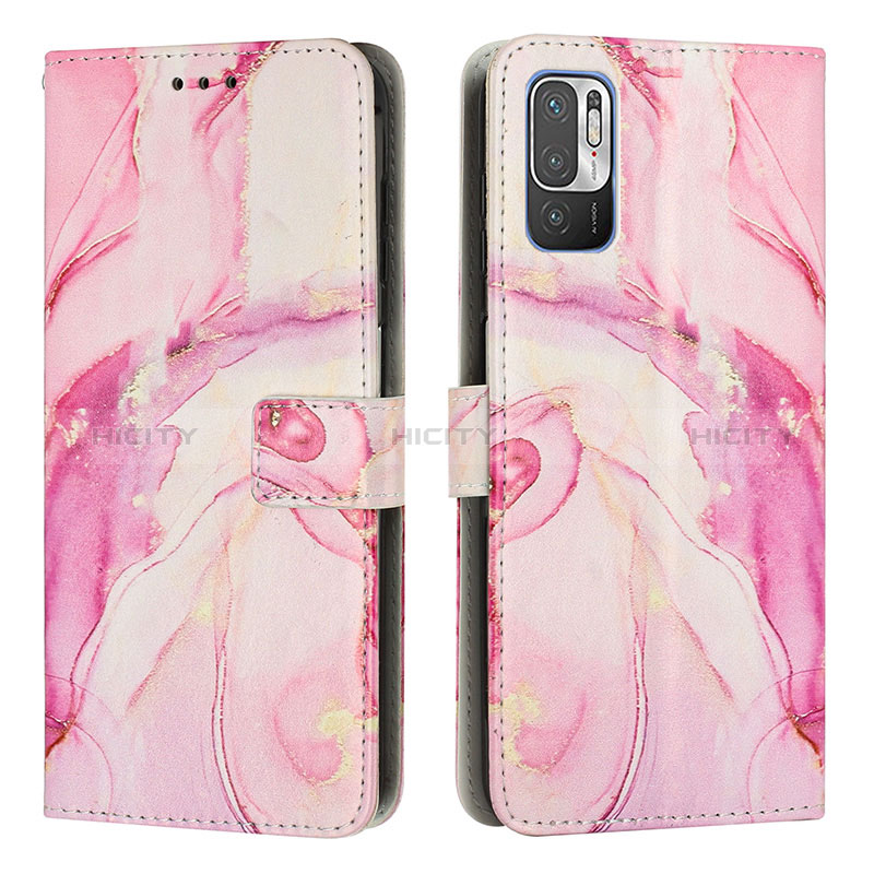 Funda de Cuero Cartera con Soporte Patron de Moda Carcasa Y01X para Xiaomi POCO M3 Pro 5G