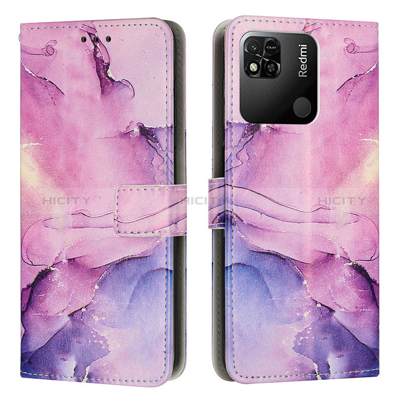 Funda de Cuero Cartera con Soporte Patron de Moda Carcasa Y01X para Xiaomi Redmi 9C