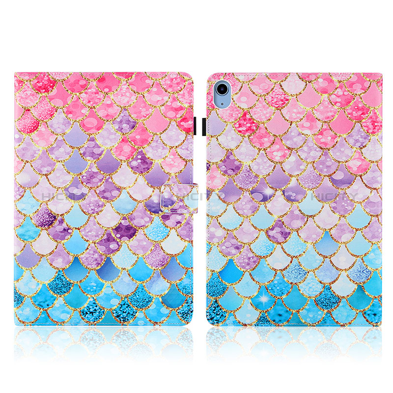 Funda de Cuero Cartera con Soporte Patron de Moda Carcasa Y02B para Apple iPad 10.9 (2022)