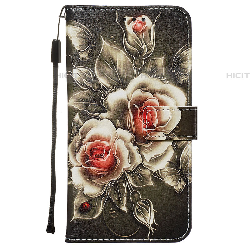 Funda de Cuero Cartera con Soporte Patron de Moda Carcasa Y02B para Samsung Galaxy A01 SM-A015