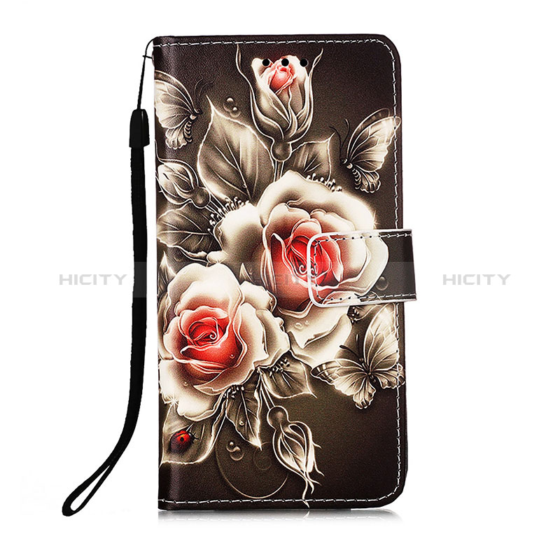 Funda de Cuero Cartera con Soporte Patron de Moda Carcasa Y02B para Samsung Galaxy A12