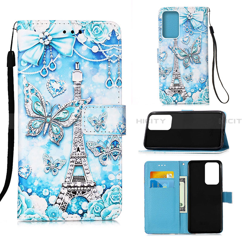 Funda de Cuero Cartera con Soporte Patron de Moda Carcasa Y02B para Samsung Galaxy A13 4G