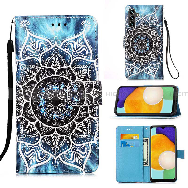 Funda de Cuero Cartera con Soporte Patron de Moda Carcasa Y02B para Samsung Galaxy A13 5G