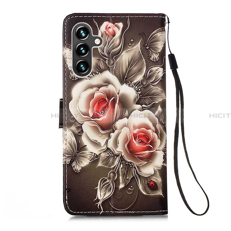 Funda de Cuero Cartera con Soporte Patron de Moda Carcasa Y02B para Samsung Galaxy A13 5G