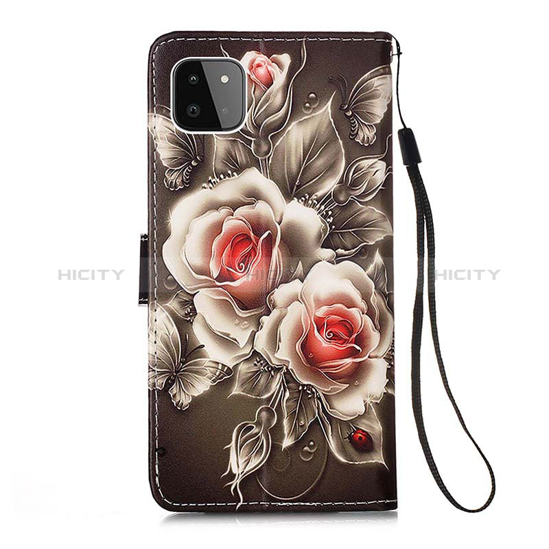 Funda de Cuero Cartera con Soporte Patron de Moda Carcasa Y02B para Samsung Galaxy A22s 5G