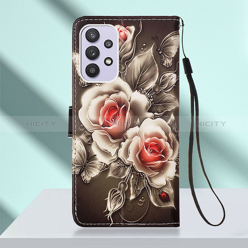 Funda de Cuero Cartera con Soporte Patron de Moda Carcasa Y02B para Samsung Galaxy A23 5G