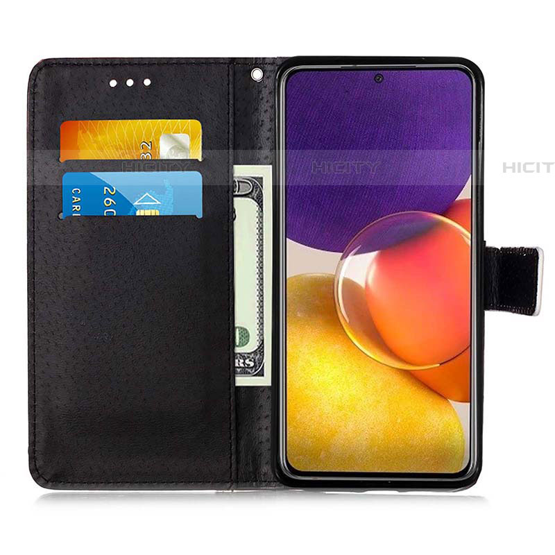 Funda de Cuero Cartera con Soporte Patron de Moda Carcasa Y02B para Samsung Galaxy A24 4G