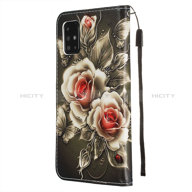 Funda de Cuero Cartera con Soporte Patron de Moda Carcasa Y02B para Samsung Galaxy A51 4G