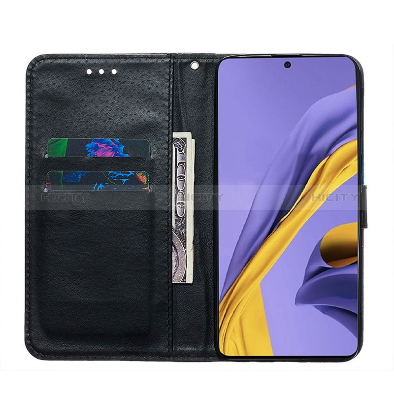 Funda de Cuero Cartera con Soporte Patron de Moda Carcasa Y02B para Samsung Galaxy A51 5G