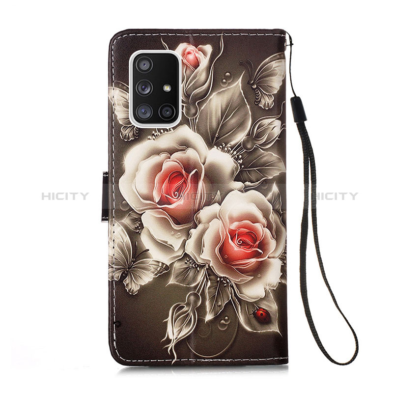 Funda de Cuero Cartera con Soporte Patron de Moda Carcasa Y02B para Samsung Galaxy A71 4G A715