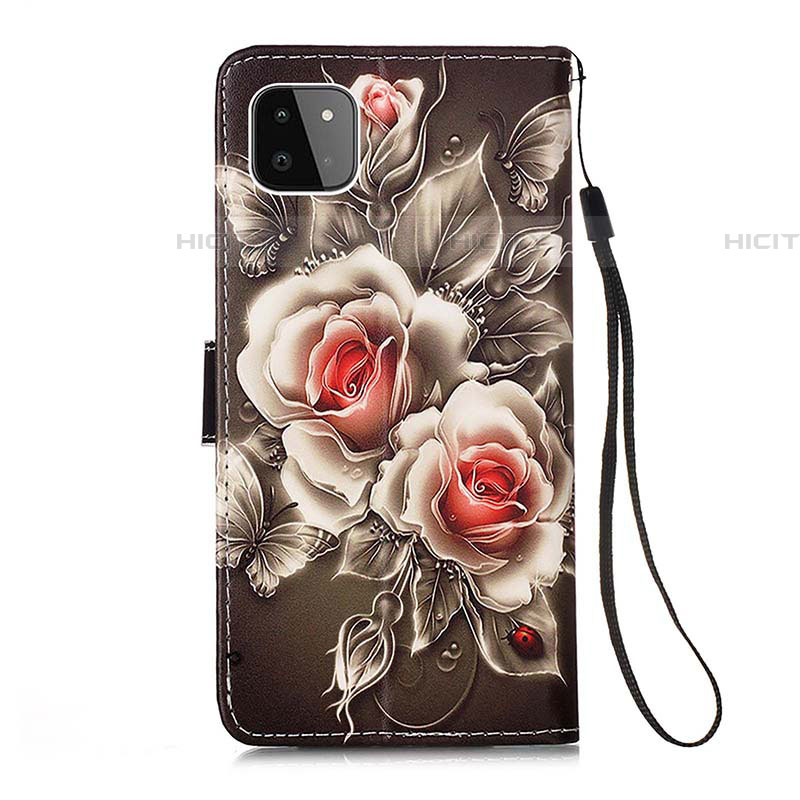 Funda de Cuero Cartera con Soporte Patron de Moda Carcasa Y02B para Samsung Galaxy F42 5G