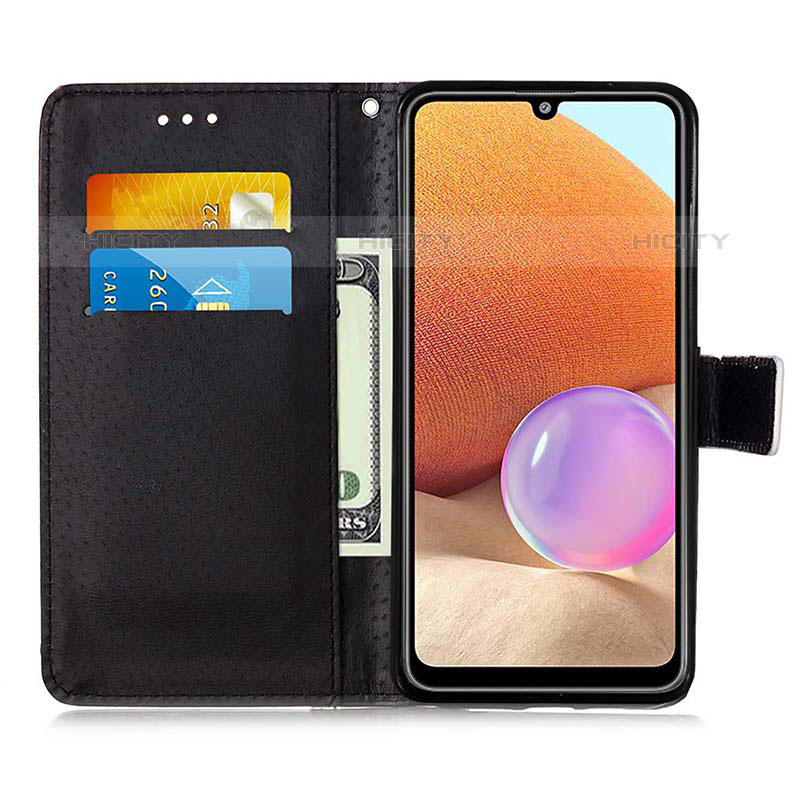 Funda de Cuero Cartera con Soporte Patron de Moda Carcasa Y02B para Samsung Galaxy M32 5G