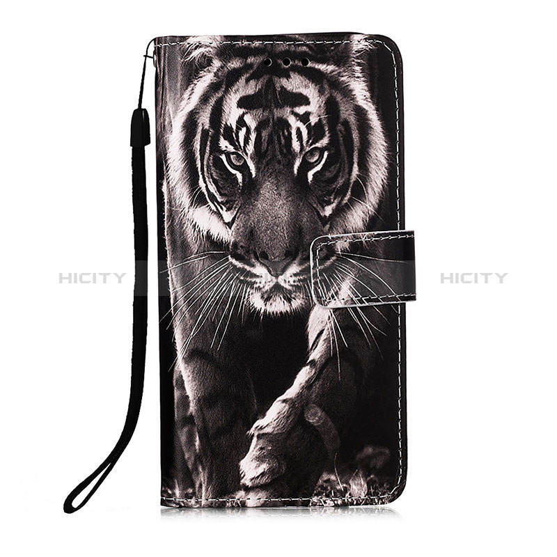 Funda de Cuero Cartera con Soporte Patron de Moda Carcasa Y02B para Xiaomi Mi 11T Pro 5G Negro