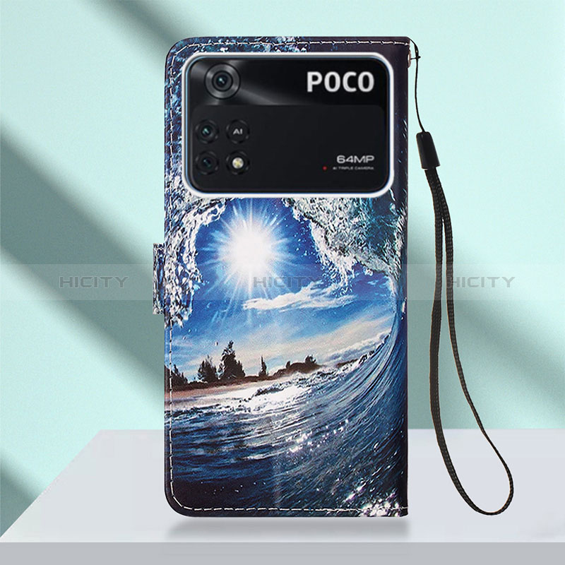 Funda de Cuero Cartera con Soporte Patron de Moda Carcasa Y02B para Xiaomi Poco X4 Pro 5G