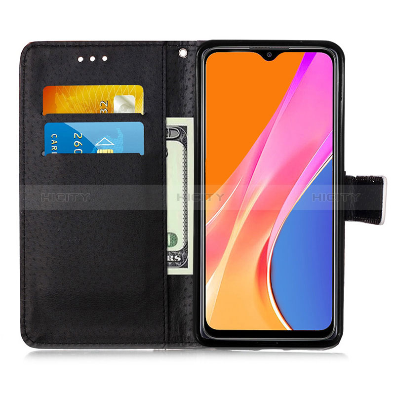 Funda de Cuero Cartera con Soporte Patron de Moda Carcasa Y02B para Xiaomi Redmi 9 India