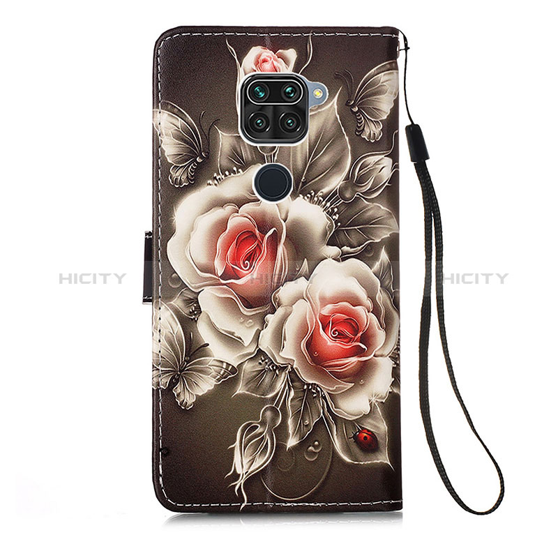 Funda de Cuero Cartera con Soporte Patron de Moda Carcasa Y02B para Xiaomi Redmi Note 9