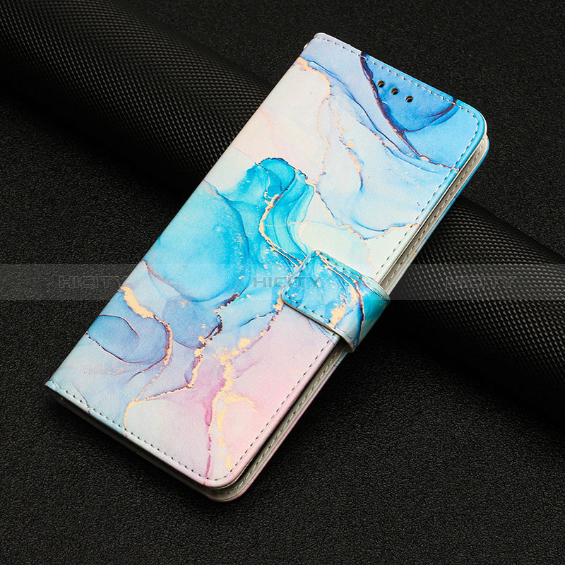 Funda de Cuero Cartera con Soporte Patron de Moda Carcasa Y02X para Google Pixel 7 Pro 5G Azul Cielo