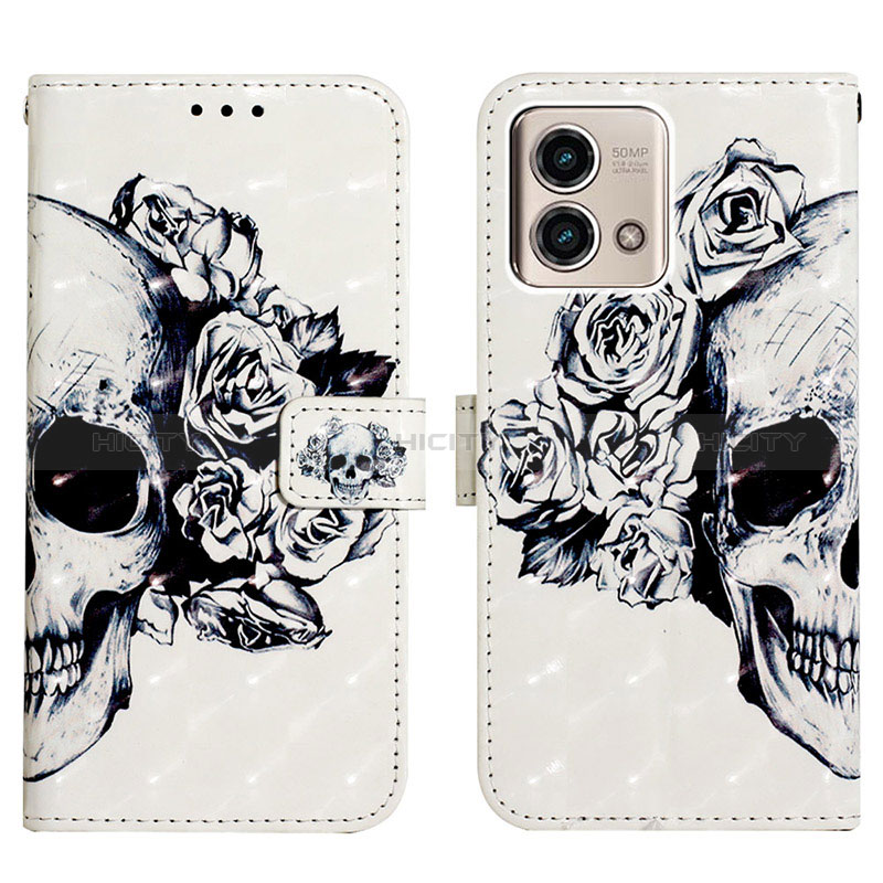 Funda de Cuero Cartera con Soporte Patron de Moda Carcasa Y03B para Motorola Moto G Stylus (2023) 4G