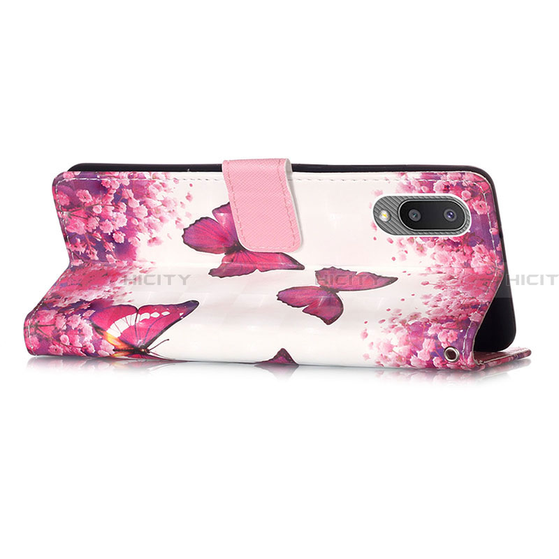 Funda de Cuero Cartera con Soporte Patron de Moda Carcasa Y03B para Samsung Galaxy A02